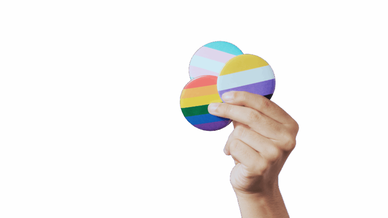 Illustration zur Vielfalt von Sexualität und Geschlechtsidentitäten (LGBTQIA+)
